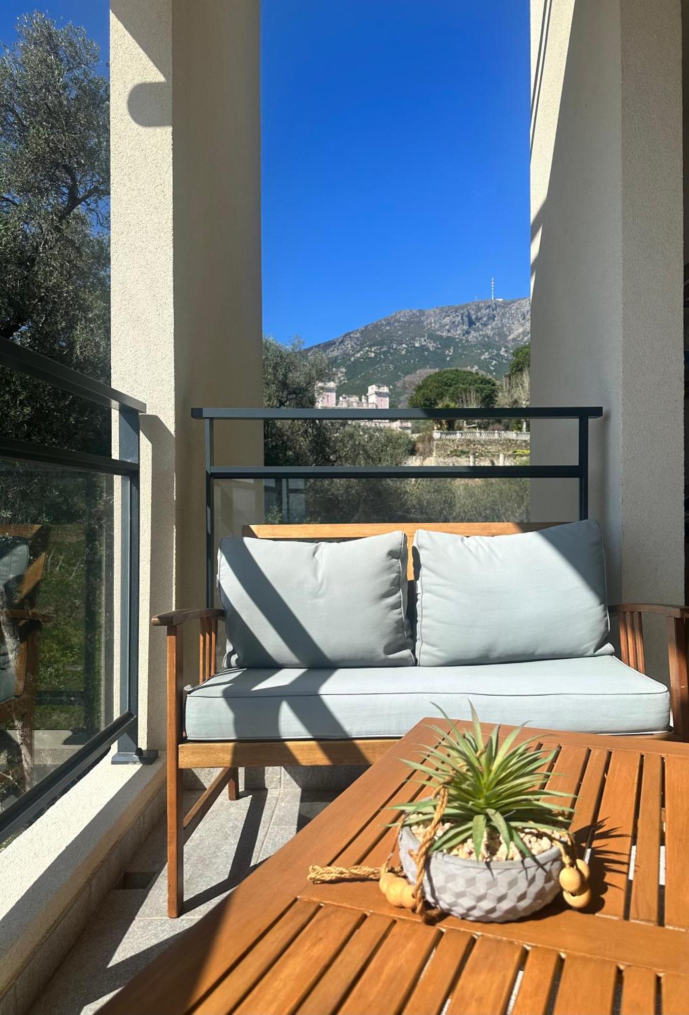 Vue Panoramique Montagne Bastia Apartment *
